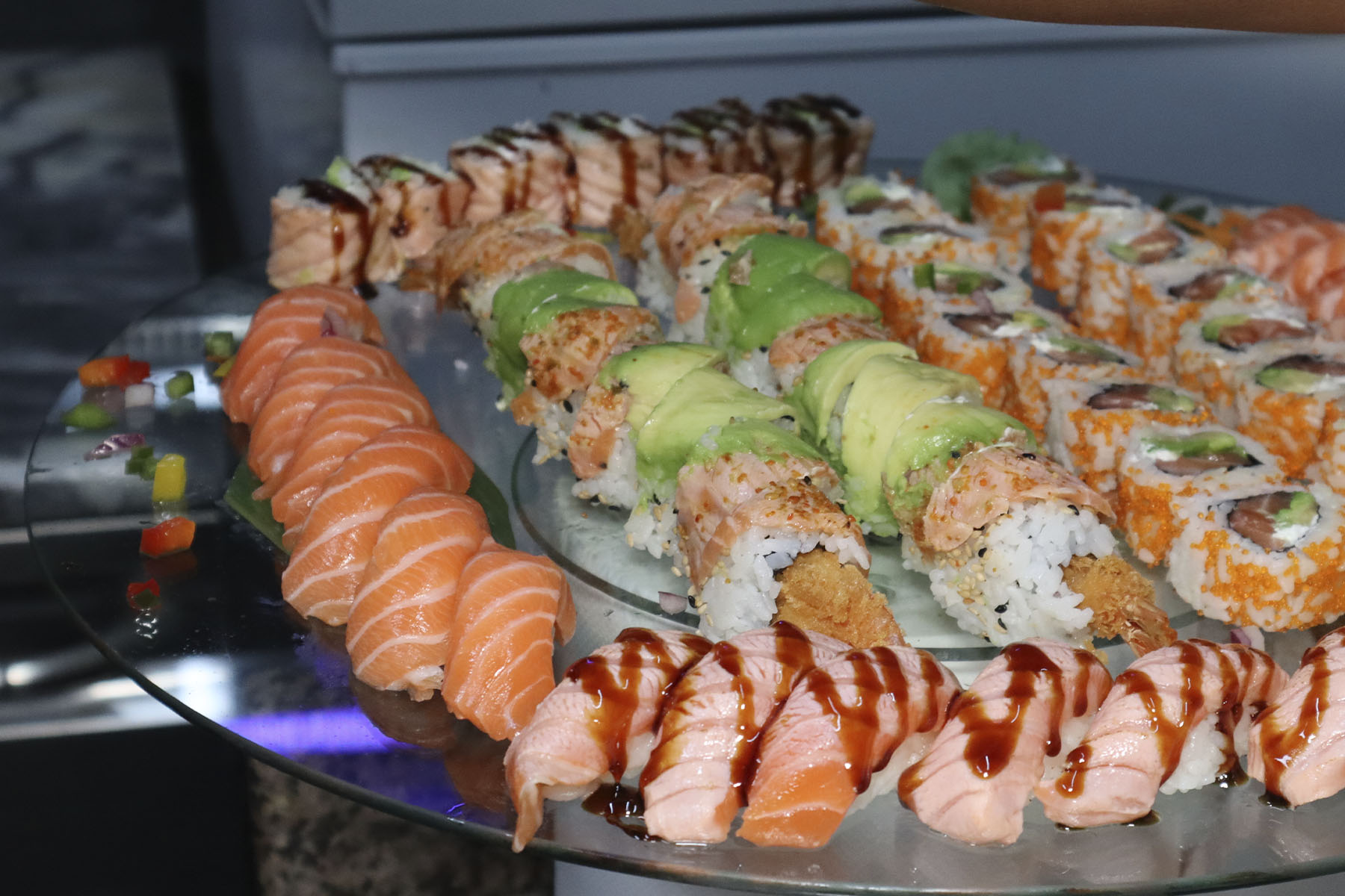 tabla de sushi variado