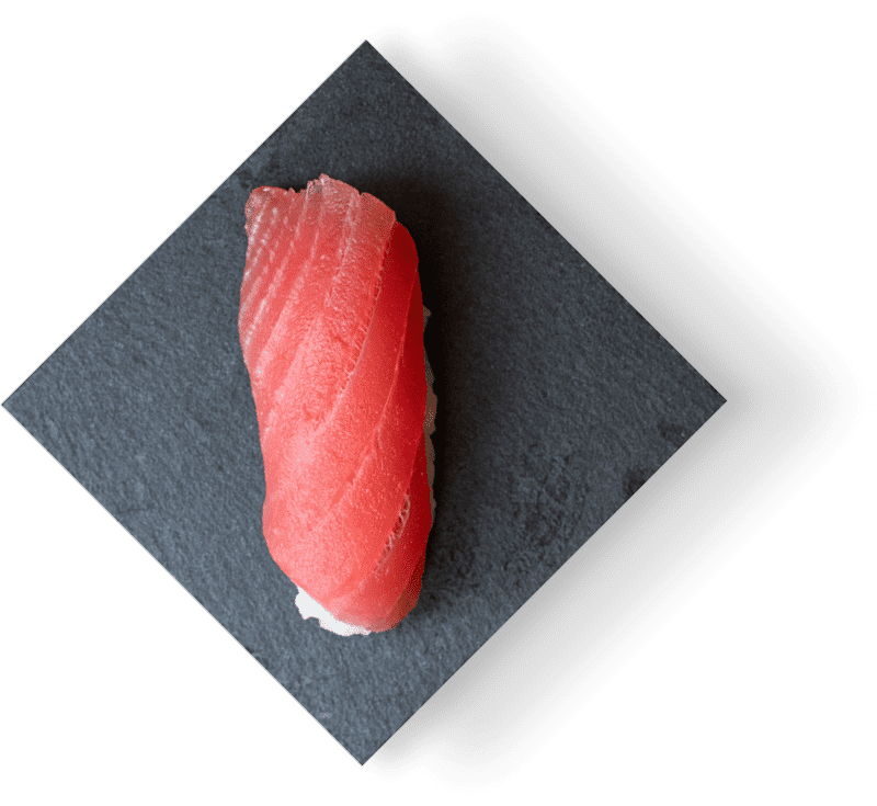 pieza de sushi nigiri