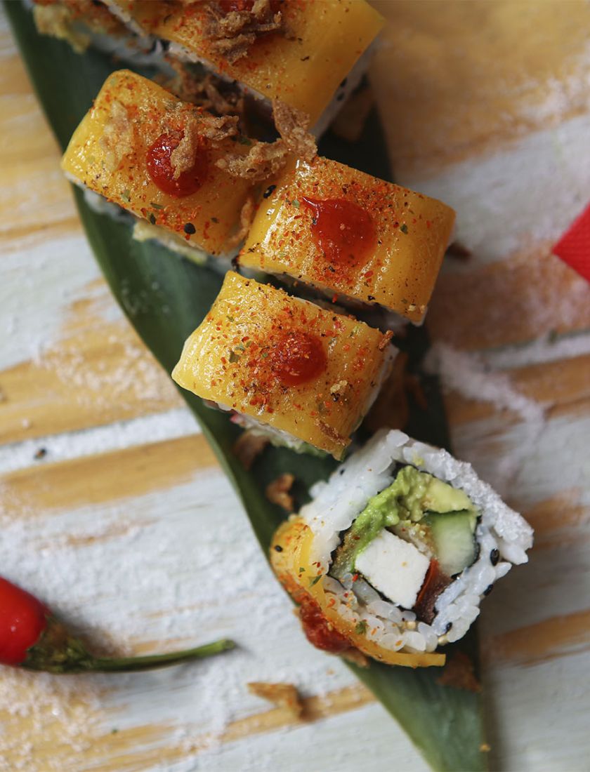 Rolls de sushi